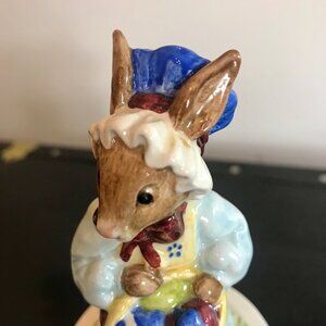 ROYAL DOULTON Bone China England BUNNYKINS AT The EASTER PARADE Music Box Works